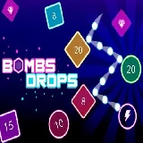 Bombs Drops - Physics balls