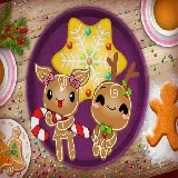 Christmas Gingerbread - Color Me