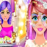 Face Paint Salon: Glitter Makeup Party Games