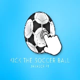 Kick the soccer ball (kick ups)