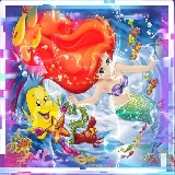 Little Mermaid Match3 Puzzle