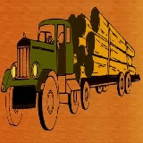 Logging Trucks Coloring