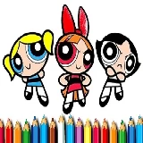 Powerpuff Girls Coloring