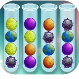 SORT THE BUBBLE - PUZZLE  GAME