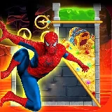Spiderman Rescue - Pin Pull Challange